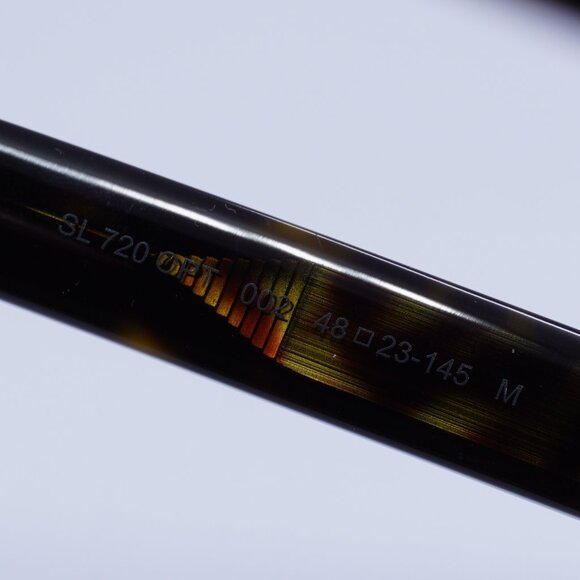 🕶️ New Saint Laurent SL720 OPT 002 Eyeglasses - Havana Frame 48mm - Picture 8 of 11